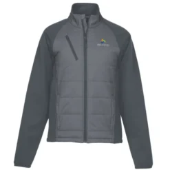 Quilted Hybrid Soft Shell Jacket - Men's - 24 hr