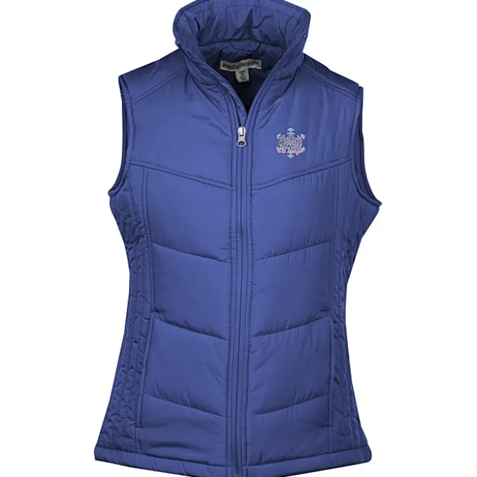 Quilted Puffy Vest - Ladies' - 24 hr