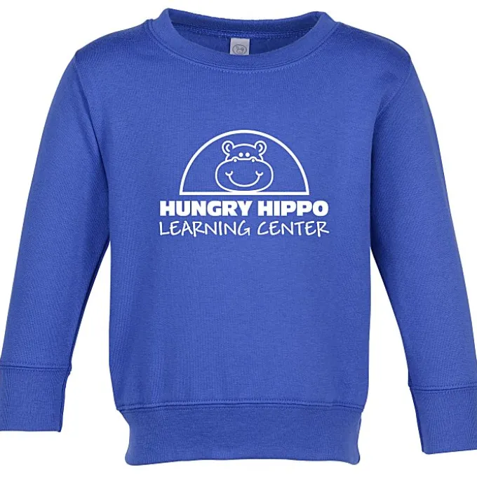 Rabbit Skins Crewneck Sweatshirt - Toddler