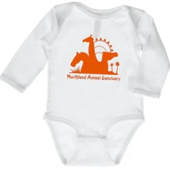 Rabbit Skins Infant Fine Jersey Long Sleeve Onesie