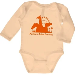 Rabbit Skins Infant Fine Jersey Long Sleeve Onesie
