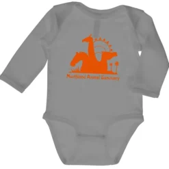 Rabbit Skins Infant Fine Jersey Long Sleeve Onesie