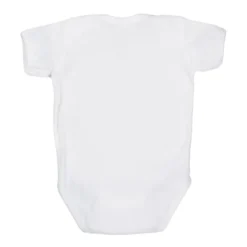 Rabbit Skins Infant Onesie - White - Embroidered