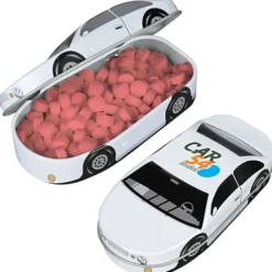 Race Car Mint Tin - White - 24 hr