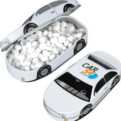 Race Car Mint Tin - White - 24 hr