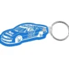Race Car Soft Keychain - Translucent