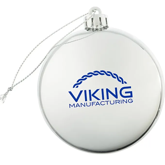 Radiant Round Flat Ornament