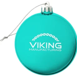 Radiant Round Flat Ornament