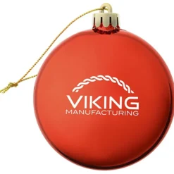 Radiant Round Flat Ornament