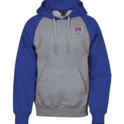 Raglan Colorblock Sport Hoodie - Embroidered