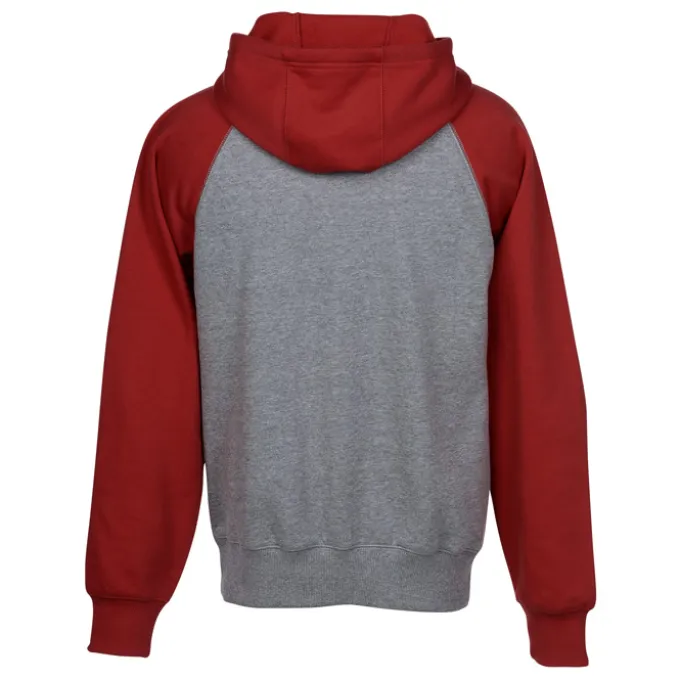Raglan Colorblock Sport Hoodie - Screen