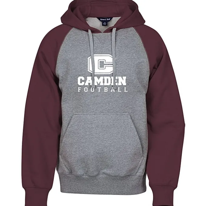 Raglan Colorblock Sport Hoodie - Screen