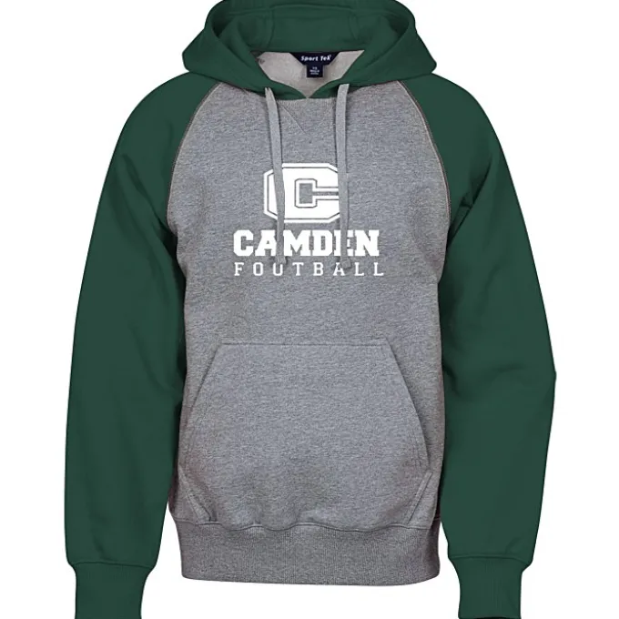 Raglan Colorblock Sport Hoodie - Screen