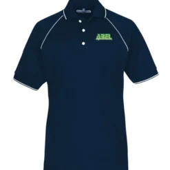 Raglan Sleeve Polo with Piping - Men's