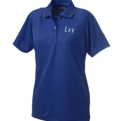 Raglan Sleeve Polo with Piping - Ladies'