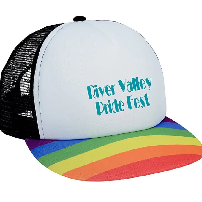 Rainbow Bill Trucker Cap