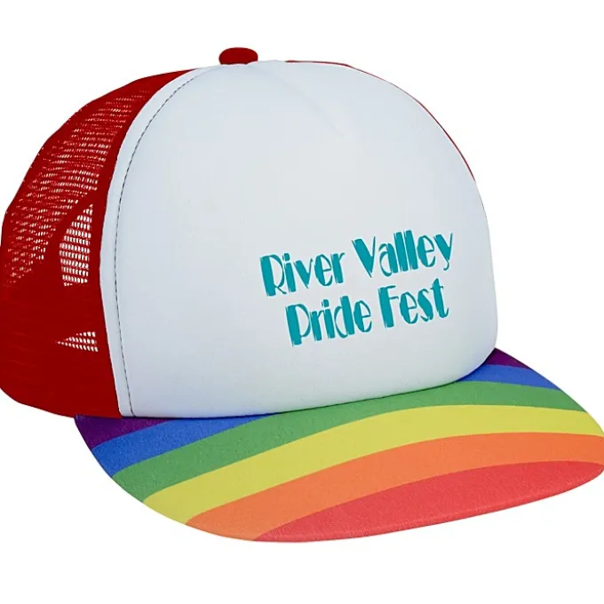 Rainbow Bill Trucker Cap