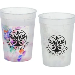 Rainbow Confetti Mood Cup - 11 oz