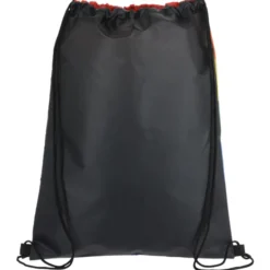 Rainbow Drawstring Sportpack - 18 inches x 14 inches
