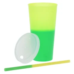 Rave Mood Tumbler with Lid and Straw - 26 oz