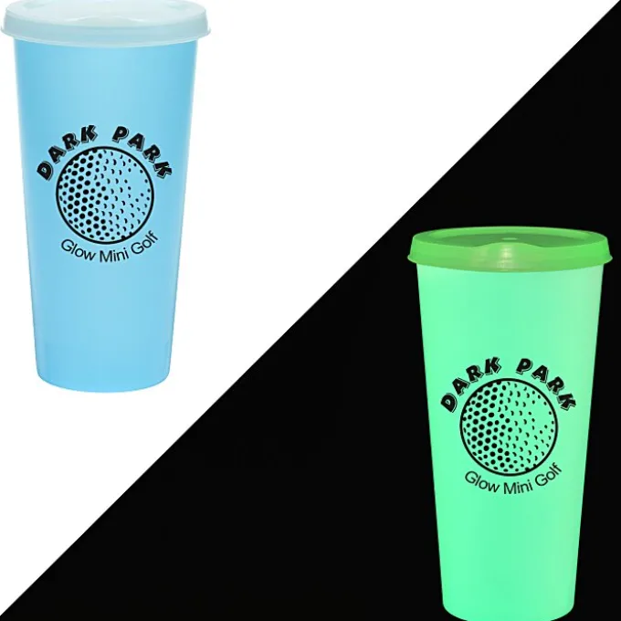 Rave Nite Glow Tumbler with Lid - 26 oz