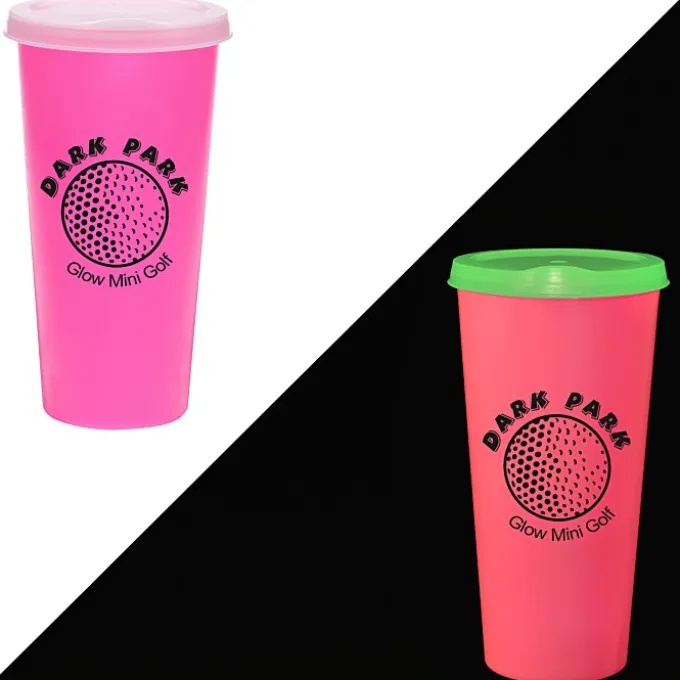Rave Nite Glow Tumbler with Lid - 26 oz
