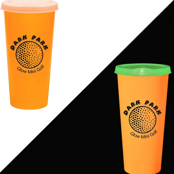 Rave Nite Glow Tumbler with Lid - 26 oz