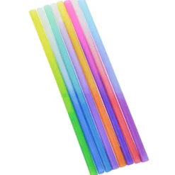 Rave Rainbow Confetti Mood Tumbler with Lid and Straw - 26 oz