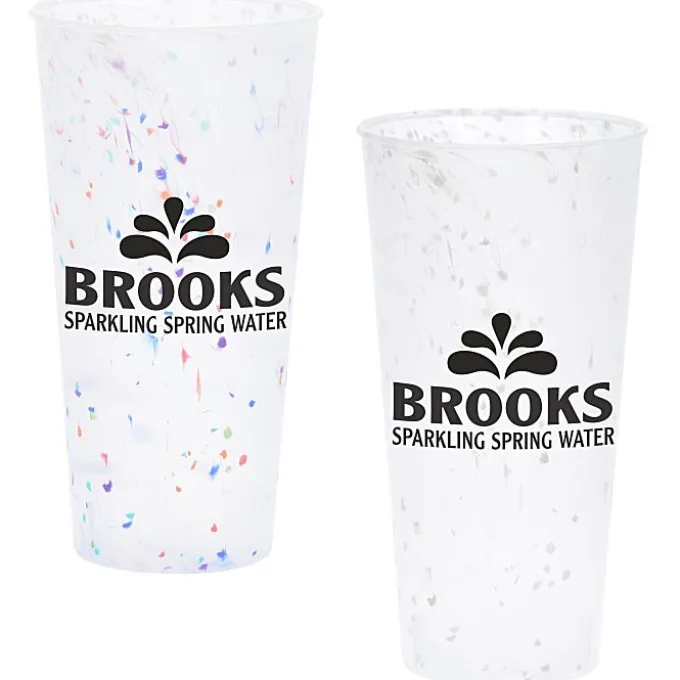 Rave Rainbow Confetti Mood Tumbler - 26 oz