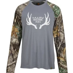 Realtree Colorblock Performance Long Sleeve T-Shirt