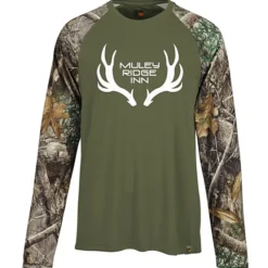 Realtree Colorblock Performance Long Sleeve T-Shirt