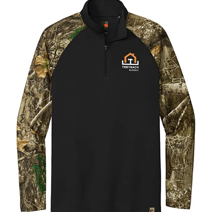 Realtree Colorblock Performance 1/4-Zip