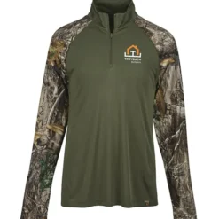 Realtree Colorblock Performance 1/4-Zip