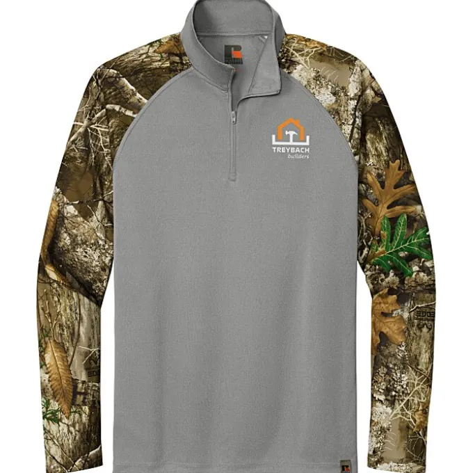 Realtree Colorblock Performance 1/4-Zip