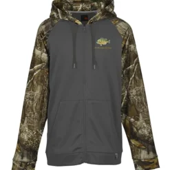 Realtree Performance Colorblock Full-Zip Hoodie