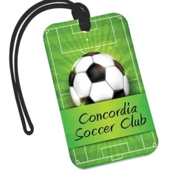 Rectangle Luggage Tag - 2 inches x 3 1/2 inches - Opaque - Full Color