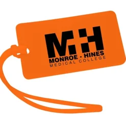 Rectangle Luggage Tag - 2 inches x 3 1/2 inches - Translucent