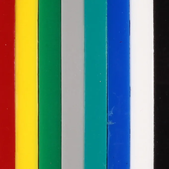Rectangle POLYspectrum Bag Tag - 3 inches x 5 inches - Opaque