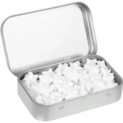 Rectangular Tin with Shaped Mints - Star