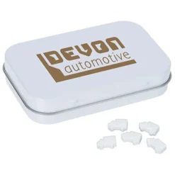 Rectangular Tin with Shaped Mints - Truck