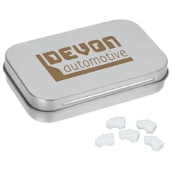 Rectangular Tin with Shaped Mints - Truck