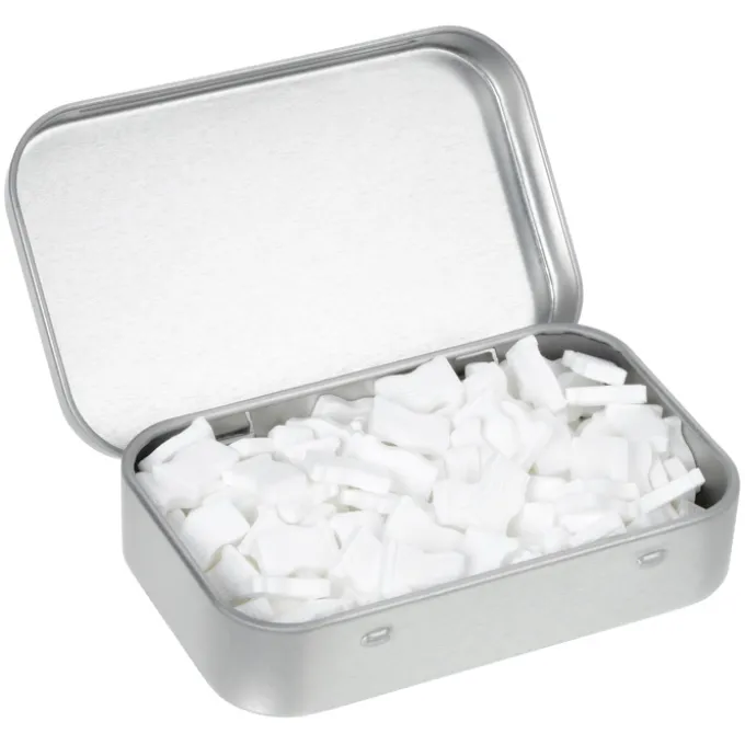 Rectangular Tin with Shaped Mints - Flag