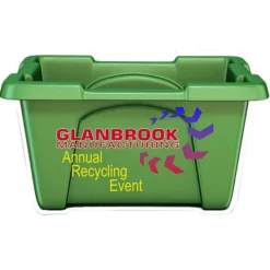 Recycle Bin Container Magnet - 30 mil