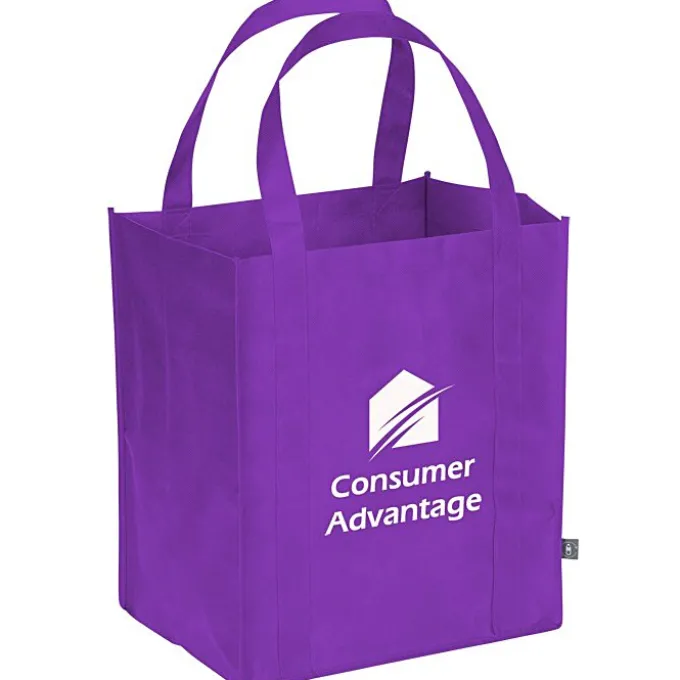 Recycled Non-Woven Grocery Tote