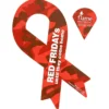Red Friday Auto Magnet