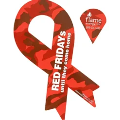 Red Friday Auto Magnet