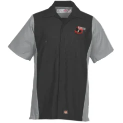 Red Kap Mechanic Crew Short Sleeve Colorblock Shirt