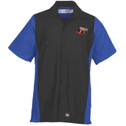 Red Kap Mechanic Crew Short Sleeve Colorblock Shirt
