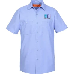 Red Kap Technician Short Sleeve Work Shirt