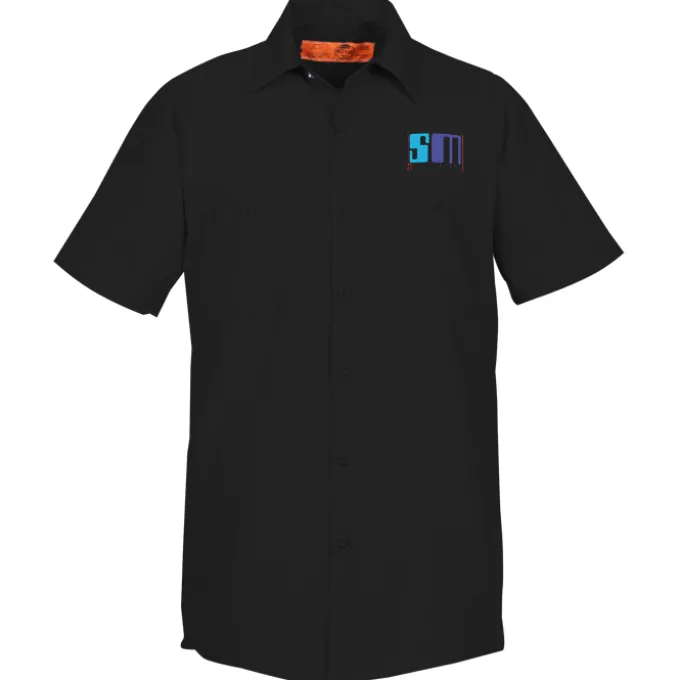 Red Kap Technician Short Sleeve Work Shirt